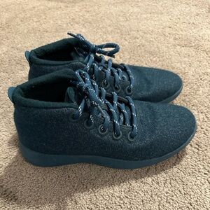 allbirds Wool Runner Up Mizzles Womens US 8 Emerald Green Lace up Shoes